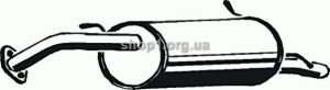 ASMET 11.027 (11027) Глушитель задній