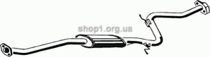 ASMET 11.035 (11035) Глушитель передній