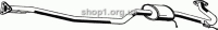 ASMET 13.004 (13004) Глушитель системы выпуска, передний