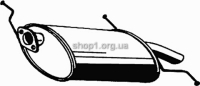 ASMET 28.001 (28001) Глушитель задній