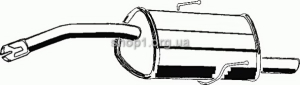 ASMET 29.009 (29009) Глушитель системы выпуска, передний