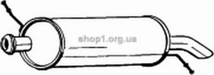 BOSAL 135-541 (135541) Глушитель системы выпуска, задний