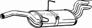 BOSAL 135-567 (135567) Глушитель системы выпуска, задний