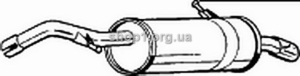 BOSAL 135-713 (135713) Глушитель системы выпуска, задний