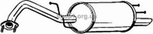 BOSAL 141-009 (141009) Глушитель системы выпуска, задний CHEVROLET Tacuma, DAEWOO (пр-во Bosal)