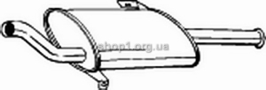 BOSAL 145-031 (145031) Глушитель системы выпуска, задний