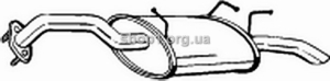 BOSAL 145-105 (145105) Глушитель системы выпуска, задний