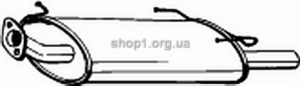 BOSAL 145-703 (145703) Глушитель системы выпуска, задний (NISS MAXIMA QX 94-00)