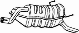 BOSAL 148-049 (148049) Глушитель системы выпуска, задний