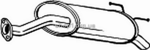 BOSAL 163-391 (163391) Глушитель системы выпуска, задний