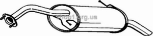 BOSAL 171-267 (171267) Глушитель системы выпуска, задний
