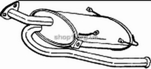 BOSAL 177-277 (177277) Глушитель системы выпуска, задний