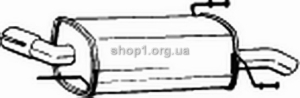 BOSAL 185-201 (185201) Глушитель системы выпуска, задний