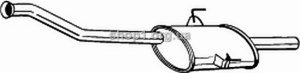 BOSAL 200-801 (200801) Глушитель системы выпуска, средний