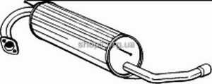 BOSAL 228-003 (228003) Глушитель системы выпуска, задний