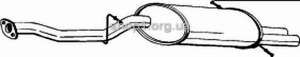 BOSAL 229-693 (229693) Глушитель системы выпуска, задний