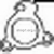 BOSAL 256-045 (256045) Прокладка выпускной системы BOSAL 256-045 (256045) Прокладка выпускной системы
