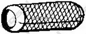 BOSAL 265-573 (265573) Труба гофрированная 45,3 x 190 (пр-во Bosal)