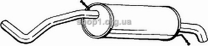 BOSAL 278-231 (278231) Глушитель задний (пр-во Bosal)
