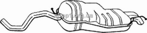 BOSAL 279-107 (279107) Глушитель задний (AUDI A3 96-03)