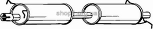 BOSAL 280-055 (280055) Средний глушитель выхлопных газов
