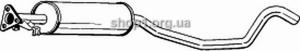BOSAL 281-159 (281159) Глушитель средний (OPEL VECTRA A 92-95)