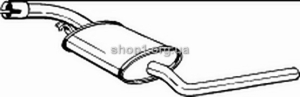 BOSAL 281-891 (281891) Глушитель системы выпуска, средний