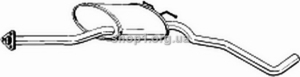 BOSAL 282-199 (282199) Глушитель системы выпуска, средний