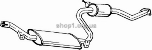 BOSAL 282-409 (282409) Глушитель системы выпуска, средний