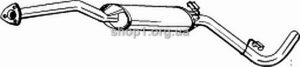 BOSAL 282-751 (282751) Глушитель системы выпуска, средний