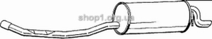 BOSAL 283-139 (283139) Глушитель системы выпуска, задний