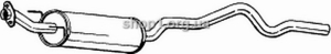 BOSAL 283-317 (283317) Глушитель системы выпуска, средний