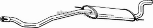 BOSAL 283-741 (283741) Глушитель системы выпуска, задний