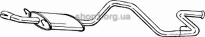 BOSAL 284-081 (284081) Глушитель задний (FORD TOURNEO 94-00)