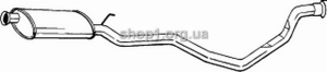 BOSAL 284-849 (284849) Глушитель системы выпуска, средний