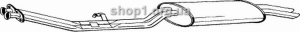 BOSAL 285-053 (285053) Глушитель системы выпуска, задний