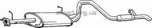 BOSAL 286-059 (286059) Глушитель системы выпуска, задний