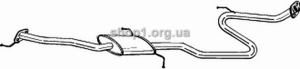 BOSAL 287-893 (287893) Глушитель системы выпуска, средний