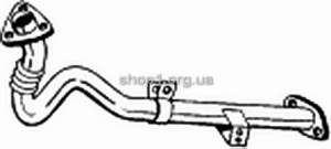 BOSAL 770-587 (770587) Выхлопная труба