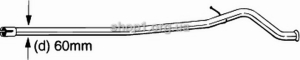 BOSAL 889-179 (889179) Выхлопная труба
