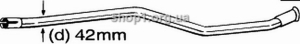 BOSAL 889-533 (889533) Выхлопная труба