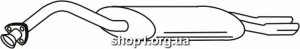 Ferroz 05.037 (05.37) глушитель на AUDI A6 avant sedan 2.6 V6 2.8 V6 cat 94-97