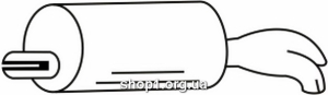 Ferroz 05.070 (05.70) глушители AUDI A6 avant sedan 1.9TDi TD cat 04/97-05/01