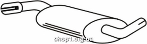 Ferroz 06.006 (06.06) резонатор выхлопной системы VOLKSWAGEN GOLF II hatchback 1.8 1.8i 1.8GTi cat 84-88