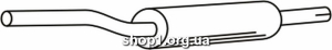 Ferroz 06.026 (06.26) Средний глушитель VOLKSWAGEN DERBY 1.0 1.3 84-90