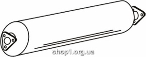 Ferroz 06.068 (06.68) Задний глушитель VOLKSWAGEN TRANSPORTER 1,9 cat 86-92