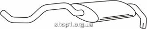 Ferroz 06.101 глушители для автомобилей VOLKSWAGEN POLO hatchback 1.9D cat 94-99
