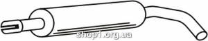 Ferroz 06.172 резонатор выхлопной системы VOLKSWAGEN POLO hatchb 1.4TDi TD 1.7SDi 1.9SDi cat 07/96-10/01