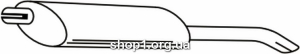 Ferroz 07.051 (07.51) выхлопной глушитель OPEL ASTRA I sedan 1.4i 1.4i 16V 1.6i 1.6i 16V 1.7TD 1.7TDS cat 96-98