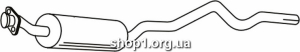 Ferroz 07.077 (07.77) резонатор OPEL ASTRA I combi 1.8i 1.7D 1.7DTL cat 91-98